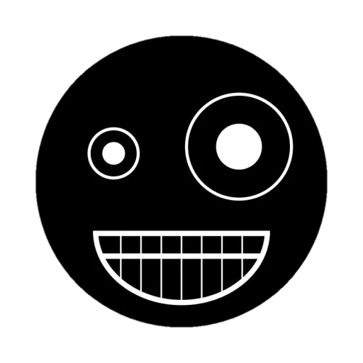 😉 Стикер «Black emojis» для Telegram