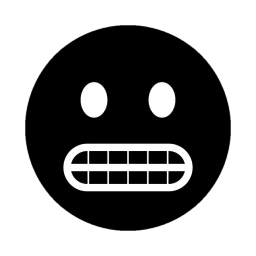 🥶 Стикер «Black emojis» для Telegram