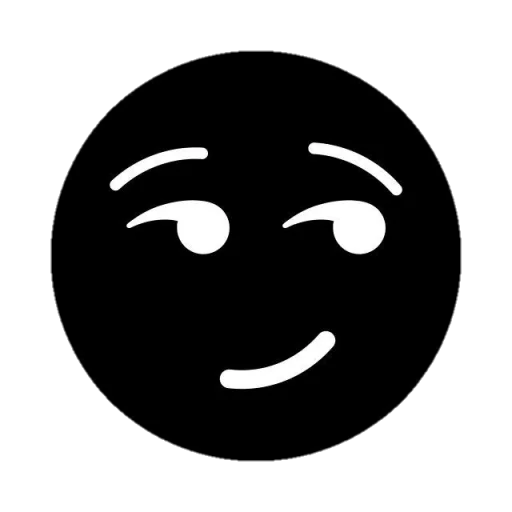 😏 Стикер «Black emojis» для Telegram