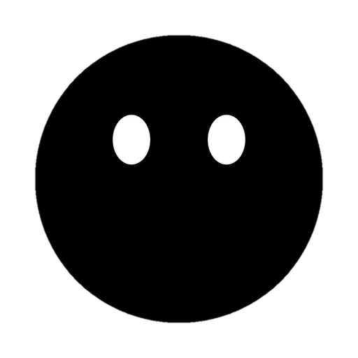 Стикерпак Black emojis для Telegram
