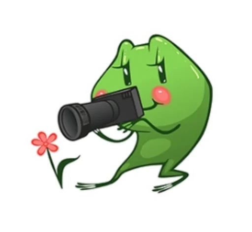 📸 Стикер «Mr. FROG» для Telegram