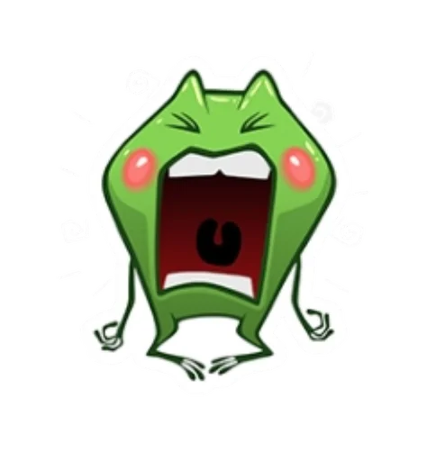 😫 Стикер «Mr. FROG» для Telegram