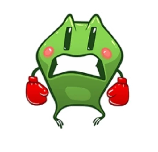 😡 Стикер «Mr. FROG» для Telegram