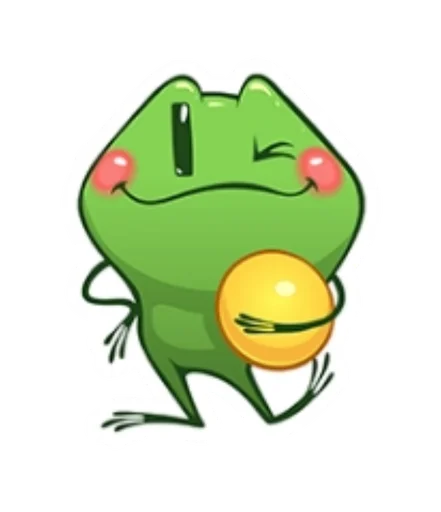 😜 Стикер «Mr. FROG» для Telegram