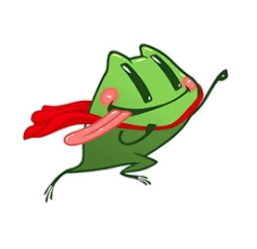 😛 Стикер «Mr. FROG» для Telegram