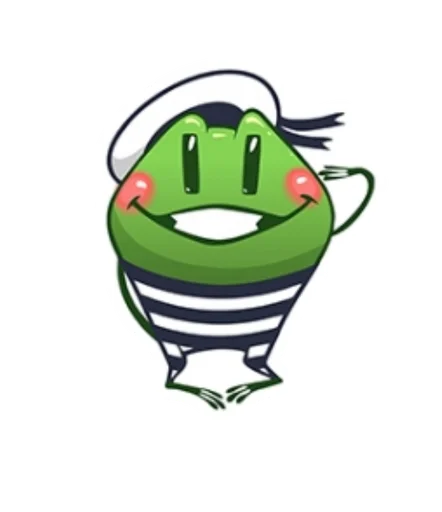 😃 Стикер «Mr. FROG» для Telegram