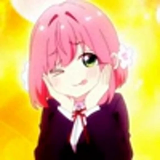 ❤️ Эмодзи «100-nin no Kanojo» для Telegram