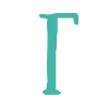 🤩 Эмодзи «Бирюзовые буквы» для Telegram