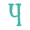 🤩 Эмодзи «Бирюзовые буквы» для Telegram