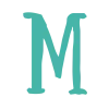 🤩 Эмодзи «Бирюзовые буквы» для Telegram