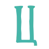 🤩 Эмодзи «Бирюзовые буквы» для Telegram