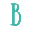 🤩 Эмодзи «Бирюзовые буквы» для Telegram