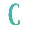 🤩 Эмодзи «Бирюзовые буквы» для Telegram