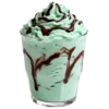 🤩 Эмодзи «⠀⠀ ⠀ Chocolate Mint» для Telegram