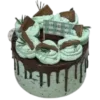 🤩 Эмодзи «⠀⠀ ⠀ Chocolate Mint» для Telegram