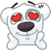 😍 Эмодзи «random love emoji» для Telegram