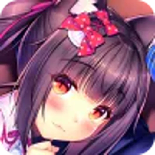 ☺️ Эмодзи «Chocola & Vanilla NekoparaЧокола И Ванилла» для Telegram