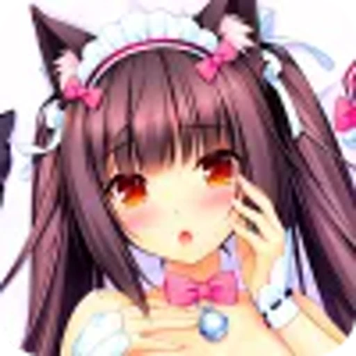 🥵 Эмодзи «Chocola & Vanilla NekoparaЧокола И Ванилла» для Telegram