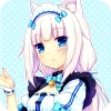 🙃 Эмодзи «Chocola & Vanilla NekoparaЧокола И Ванилла» для Telegram