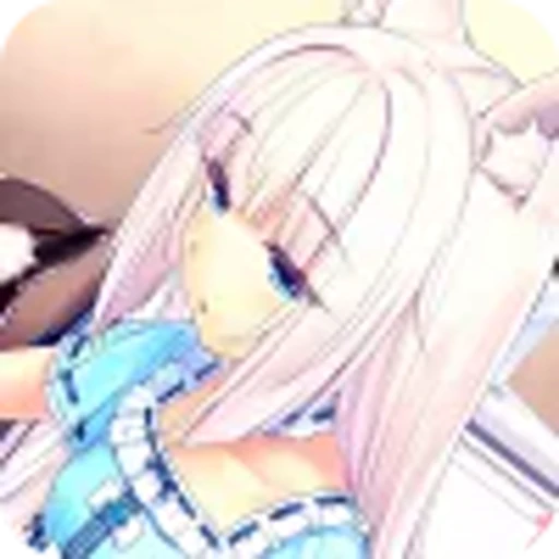 😶 Эмодзи «Chocola & Vanilla NekoparaЧокола И Ванилла» для Telegram