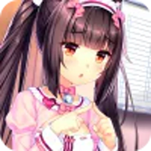 ☺️ Эмодзи «Chocola & Vanilla NekoparaЧокола И Ванилла» для Telegram