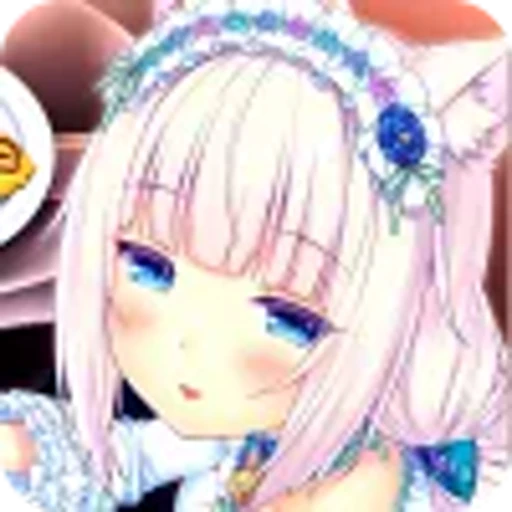 😌 Эмодзи «Chocola & Vanilla NekoparaЧокола И Ванилла» для Telegram