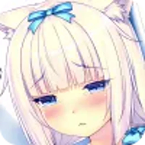 😭 Эмодзи «Chocola & Vanilla NekoparaЧокола И Ванилла» для Telegram