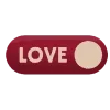Стикер 61 #love #font