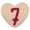 Стикер 45 #love #font