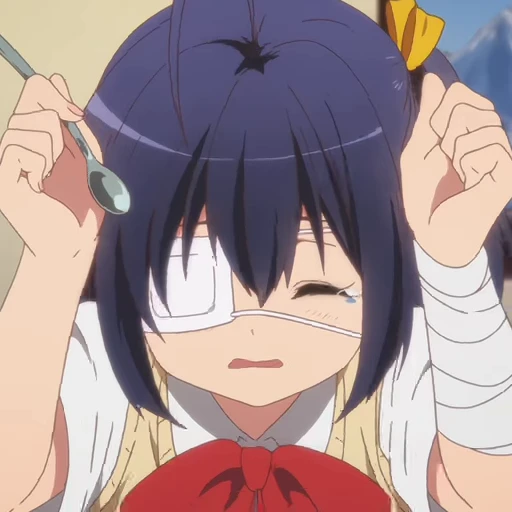 😭 Стикер «Rikka Takanashi» для Telegram