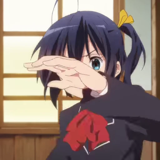 😈 Стикер «Rikka Takanashi» для Telegram