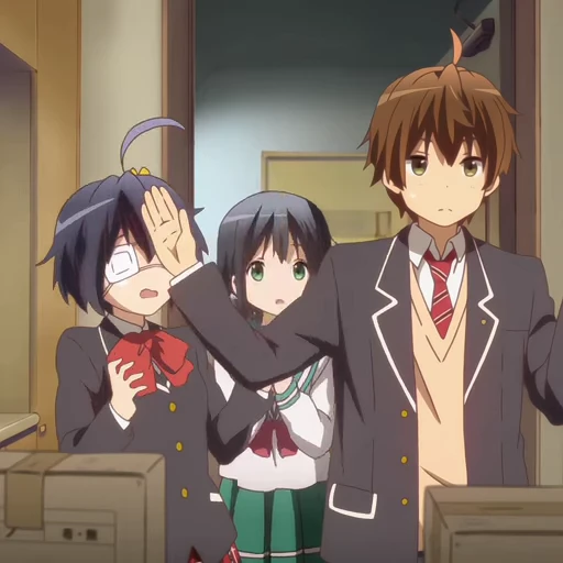 😵‍💫 Стикер «Rikka Takanashi» для Telegram