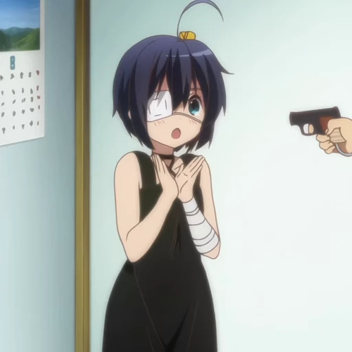 👏 Стикер «Rikka Takanashi» для Telegram