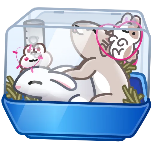 Стикер 44 Spring Basket