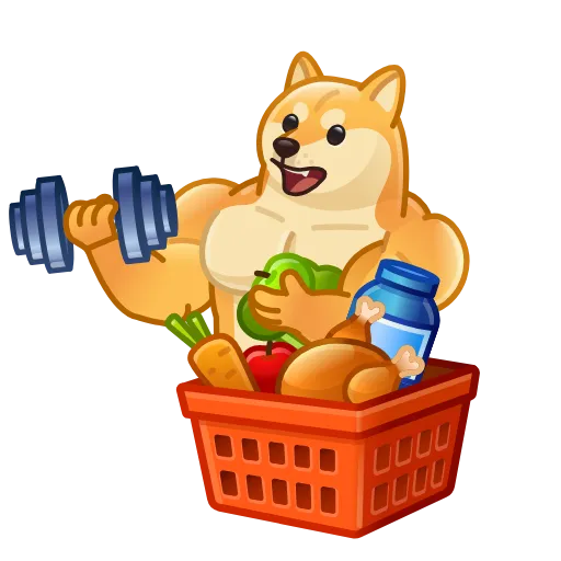 Стикер 5 Spring Basket