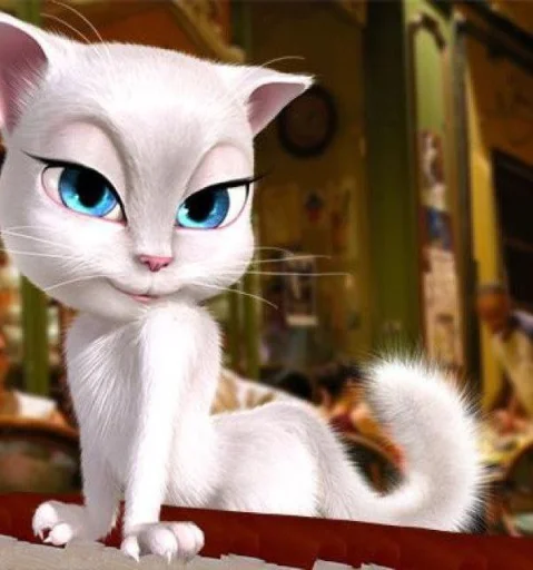 🤩 Стикер «Talking Angela» для Telegram
