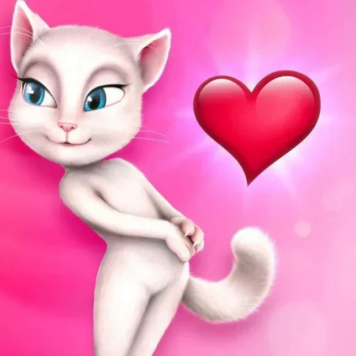 🤩 Стикер «Talking Angela» для Telegram