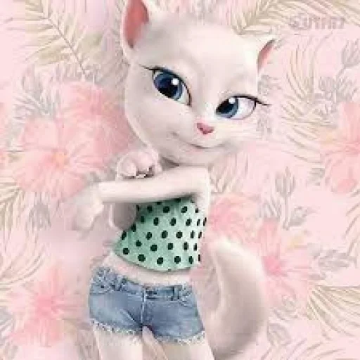 🤩 Стикер «Talking Angela» для Telegram