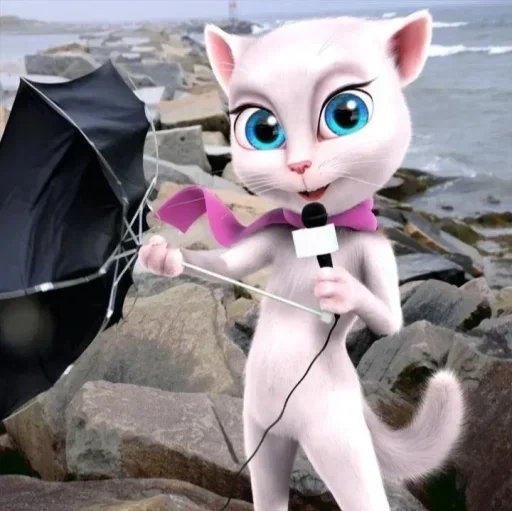 🤩 Стикер «Talking Angela» для Telegram