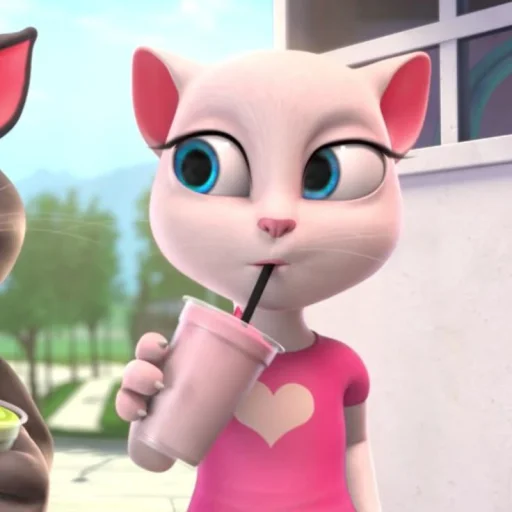 🤩 Стикер «Talking Angela» для Telegram