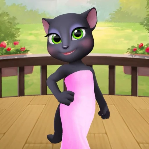 🤩 Стикер «Talking Angela» для Telegram