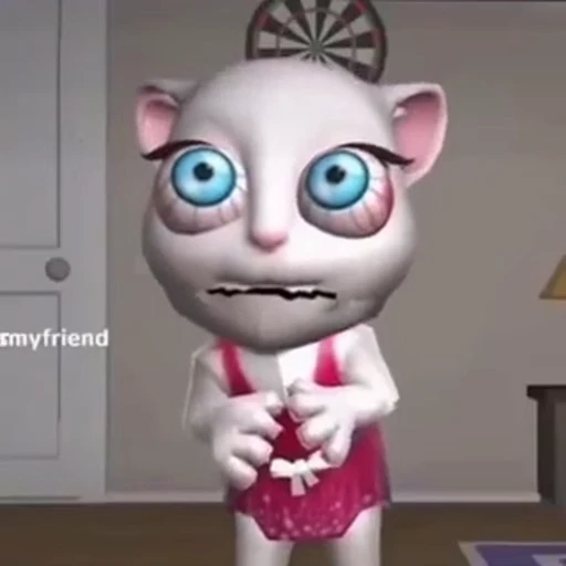 🤩 Стикер «Talking Angela» для Telegram