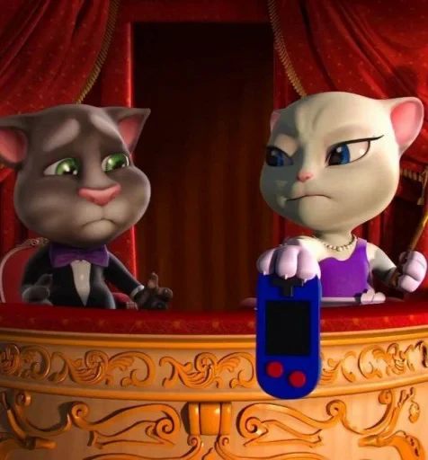 🤩 Стикер «Talking Angela» для Telegram