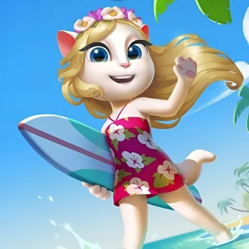 🤩 Стикер «Talking Angela» для Telegram