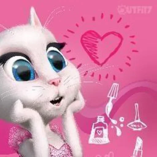 🤩 Стикер «Talking Angela» для Telegram