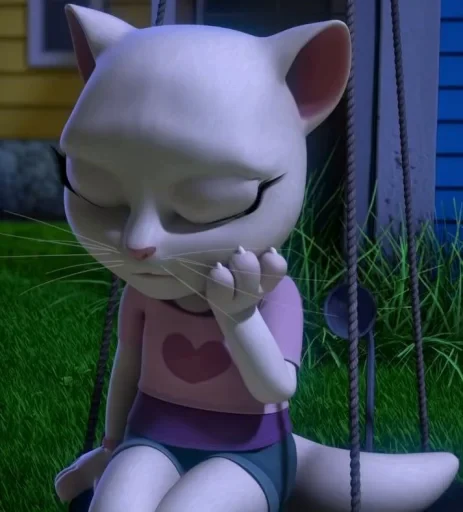 🤩 Стикер «Talking Angela» для Telegram