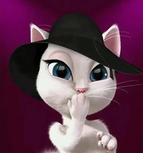 🤩 Стикер «Talking Angela» для Telegram