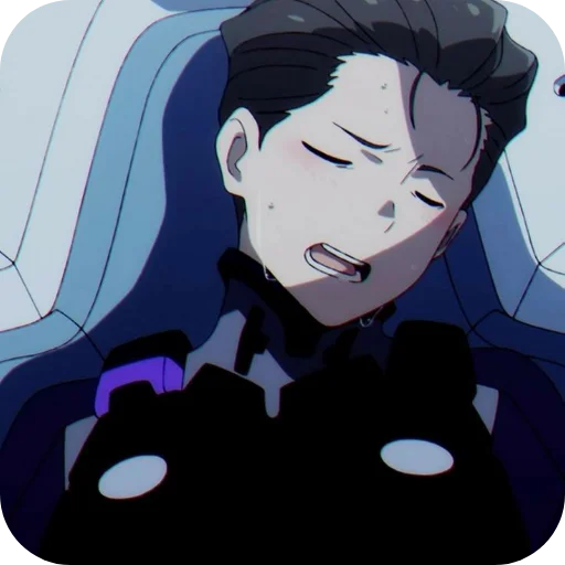 😒 Стикер «Darling in the Franxx» для Telegram