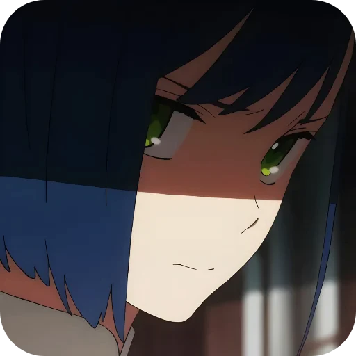 😠 Стикер «Darling in the Franxx» для Telegram