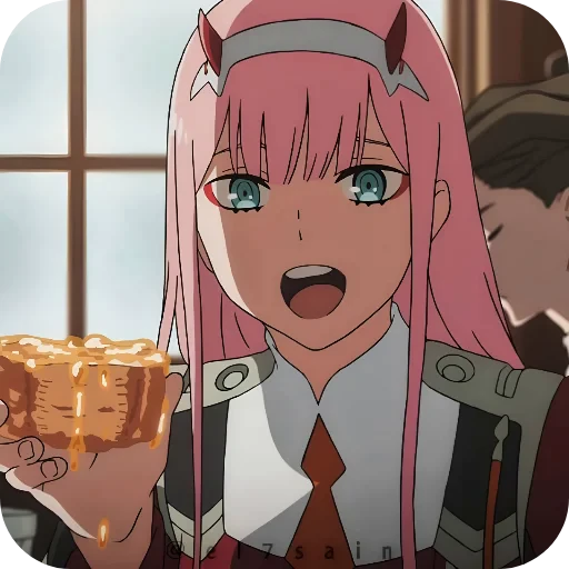 🥰 Стикер «Darling in the Franxx» для Telegram